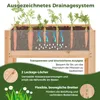 COSTWAY podniesione łóżko 50L z otworami drenażowymi i Podgląd zdjęcia produktu 6