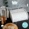 Creative Home Porta-Pane Legno Bianco | 38x28,5x17,5cm Anteprima dell’immagine prodotto 4