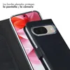 Selencia kožené puzdro Google Pixel 10 / 10 Pro - čierne Náhľad obrázku produktu 4