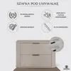 Rodan | Szafka Pod Umywalkę - 80 Cm - Wisząca - Beżowy Mat Podgląd zdjęcia produktu 3
