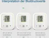 OKWISH Digitales Oberarm-Blutdruckmessgerät, Arhythmie Produktbild-Vorschau 5