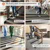 QUEST Schodová lišta 40x42 mm, 1.5m RDT PVC, Protiskluzová Náhled obrázku produktu 4