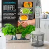 A hand blender set is shown with herbs and food preparations. Produktbild-Vorschau