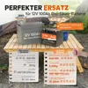Batterie LiFePO4 12 V 50 Ah, accumulateur d'énergie solaire Voir les images du produit 2