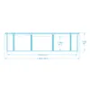 Bestway Hydrium 56384, 17430 l, Basen ramowy, Drabina, Podgląd zdjęcia produktu 39