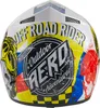 Crosshelm Helm Kinderhelm Motorradhelm Motocross Skeleton Produktbild-Vorschau 5