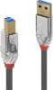 LINDY USB 3.0 Kabel Typ A/B Cromo Line M/M 5m Produktbild-Vorschau 1