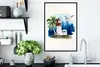MuchoWow® MuchoWow® Gerahmtes Poster Aquarell - Leuchtturm Produktbild-Vorschau 3