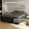Premium Luftbett 200x160cm Luftmatratze selbstaufblasend Produktbild-Vorschau 6