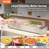 VEVOR Kommerzieller Speisenwärmer mit 5 x 8 Qt Behältern, Produktbild-Vorschau 2