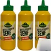 Kühne Senf mittelscharf fein würzig Squeeze 3er Pack Produktbild-Vorschau 1