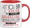 Fußballspielerin Tasse Geschenk Ich Bin Diese Eine Produktbild-Vorschau 1