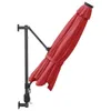 Wand-Sonnenschirm mit LEDs Knallrot 290 cm , Markisen Produktbild-Vorschau 5