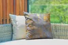 MuchoWow® Outdoor Kissen - Marmor - Blau - Gold - Luxus - Produktbild-Vorschau 3