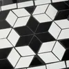 Etagère pour plantes mosaïque 3 niveaux - noir/blanc Voir les images du produit 5