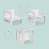 Relaxdays Sitzhocker Kinder 2er Set, Wendehocker, 2 Produktbild-Vorschau 5