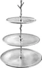 riess-ambiente Design Etagere ABSTRACT 50cm silber mit drei Produktbild-Vorschau 11
