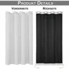 A collage showing the front and back of a curtain. Anteprima dell’immagine prodotto