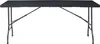 Klapptisch ‘Mark’ rechteckig 180 x 75 x 72 cm Rattanoptik, Produktbild-Vorschau 7