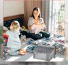 Set di 3 borse organizer per biancheria da letto, vestiti e Anteprima dell’immagine prodotto 7
