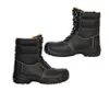 Two black winter work boots are shown against a white background. Produktbild-Vorschau