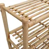 Półka na buty vidaXL, 88 x 27 x 80 cm, bambus, kolor Podgląd zdjęcia produktu 7