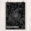 Mr. & Mrs. Panda Bild Düsseldorf DIN A5 - Geschenk, Stadt Produktbild-Vorschau 2