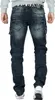 Cipo & Baxx Herren Regular Fit Jeans Stonewashed CD440 Blue Produktbild-Vorschau 2