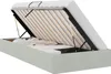 vidaXL Ottoman Bettgestell mit Speicher Hellgrau 90 x 200 Produktbild-Vorschau 1