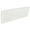 A white filter pad on a white background. Produktbild-Vorschau