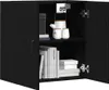 vidaXL Szafka ścienna czarny dąb 60 x 31 x 60 cm materiał Podgląd zdjęcia produktu 4