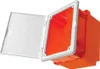 Unterputz Abzweigkasten mit Tür ausziehbar 150x180x83-145mm Produktbild-Vorschau 1