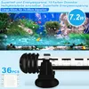 Jopassy 63cm LED Aquarium Lampe Tank Leuchtet Unterwasser Produktbild-Vorschau 2
