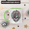 Trendation - Totenkopf Tasse Kaffee Frauen Mädchen Männer Produktbild-Vorschau 3