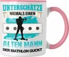 Trendation - Biathlon Tasse "Unterschätze Niemals einen Produktbild-Vorschau 1