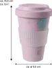 AWAVE®  Kaffeebecher To Go 400 ml rPET | Rosa Produktbild-Vorschau 3