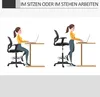Pracovná stolička Vinsetto Mesh, kresliarska stolička, Náhľad obrázku produktu 5