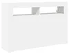 vidaXL Sideboard Blanc 116 x 30 x 75 cm Bois composite Voir les images du produit 2