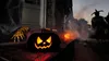 Halloween-spookdoos, pompoenfiguur, met enge geluiden, rode Productafbeelding-voorbeeld 4