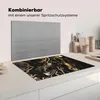 KitchenYeah© Herdabdeckplatte Marmor - Silber - Gold - Produktbild-Vorschau 3