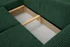 Narożnik z funkcją spania i pojemnikiem, sofa w kształcie L Podgląd zdjęcia produktu 4