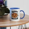 Happy Halloween Tasse Blau Kürbis Kürbiskopf Impfung Produktbild-Vorschau 4