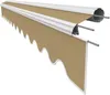 Leudus Markisenstoff mit Volant für 3x2m Markisen Produktbild-Vorschau 1