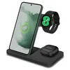 CHEROY 3-in-1 Draadloze Oplader - 15W Snellader - Qi Productafbeelding-voorbeeld 1
