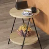 Decortie Beistelltisch Essel Saphir Eiche 35 x 35 x 42 cm Produktbild-Vorschau 3