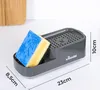 Dozownik do mydła z uchwytem na gąbkę 23x10,2x8,9cm Podgląd zdjęcia produktu 2