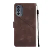 Pouzdro pro Motorola Moto G62 5G vyražené Flip kožené Náhled obrázku produktu 4