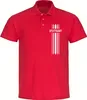 multifanshop Poloshirt - Stuttgart - Streifen, rot, Größe L Produktbild-Vorschau 1