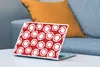 MuchoWow® Laptop Aufkleber Sticker Cover Tupfen - Rot - Produktbild-Vorschau 4
