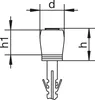 HELM Schiebetor-Führungsrolle, 458, für U-Schiene 440, Produktbild-Vorschau 3